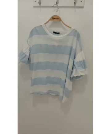 Camiseta rayas Almudena - Ropa tallas grandes mujer moderna