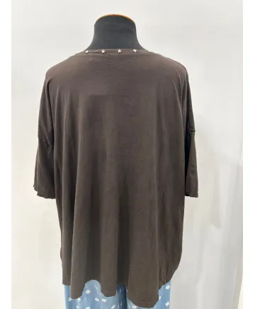 Camiseta estrellitas Mery - Ropa tallas grandes mujer moderna