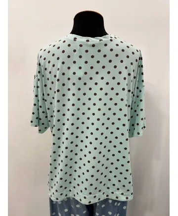 Camiseta puntitos Amada - Camisetas y Tops Tallas Grandes