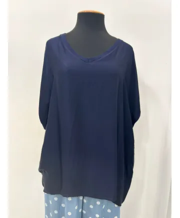 Camiseta raso Luna - Camisetas y Tops Tallas Grandes