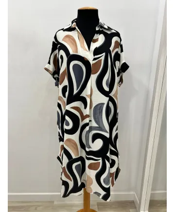 Vestido negro Dakar - Vestidos Tallas Grandes