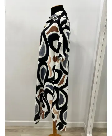 Vestido negro Dakar - Vestidos Tallas Grandes