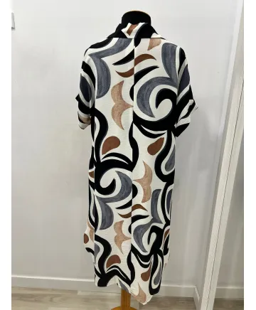 Vestido negro Dakar - Vestidos Tallas Grandes