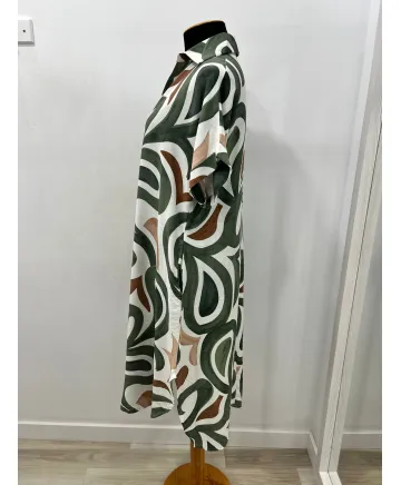 Vestido verde Dakar - Vestidos Tallas Grandes