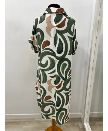 Vestido verde Dakar - Vestidos Tallas Grandes