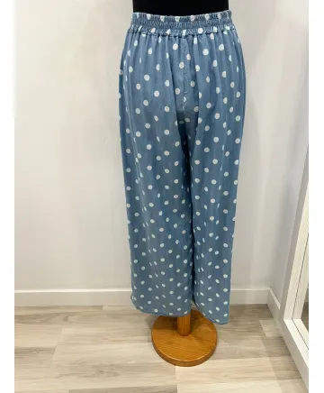 Pantalon tencel Rocio - Pantalones Tallas Grandes