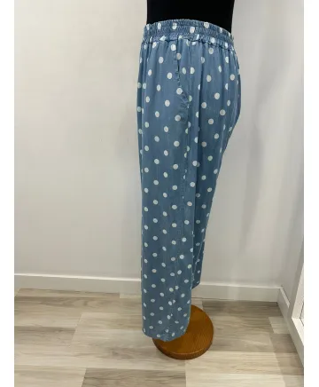 Pantalon tencel Rocio - Pantalones Tallas Grandes