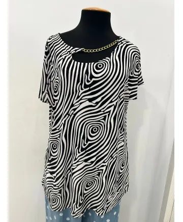 Camiseta estampada Cadena - Camisetas y Tops Tallas Grandes