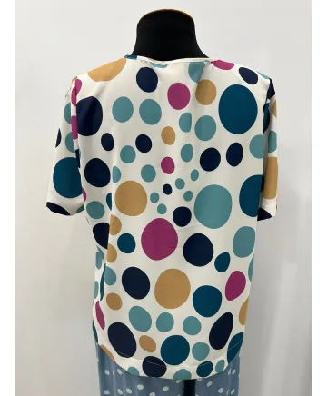 Blusa hebilla Pompas - Blusas Tallas Grandes