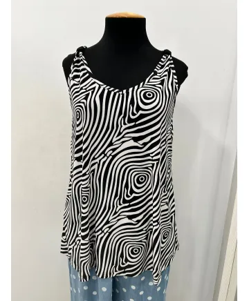 Top estampado Cadena - Tops