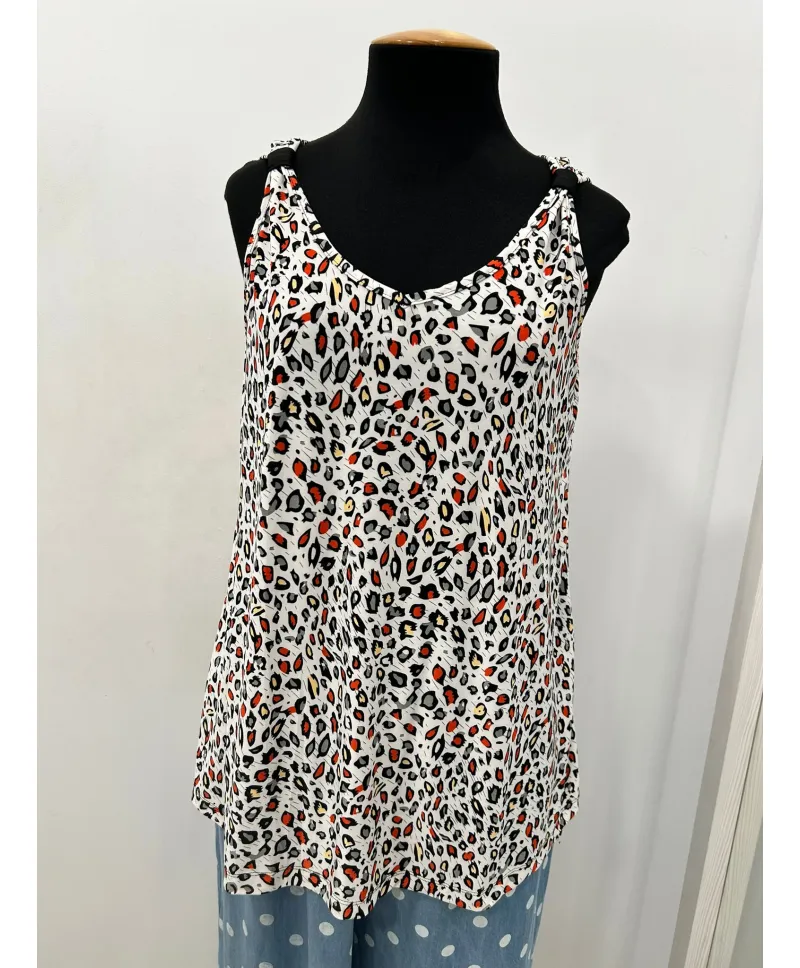 Top estampado Costur - Ropa tallas grandes mujer moderna