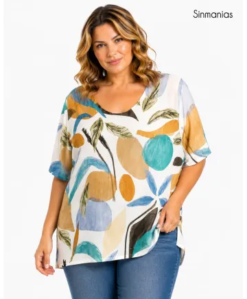 Blusa hebilla Bodega - Camisetas y Tops Tallas Grandes