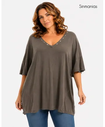 Camiseta estrellitas Mery - Camisetas y Tops Tallas Grandes