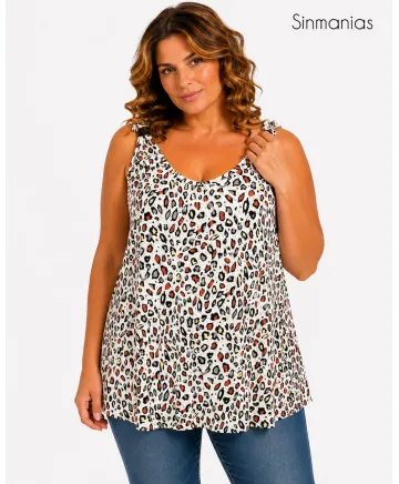 Top estampado Costur - Tops