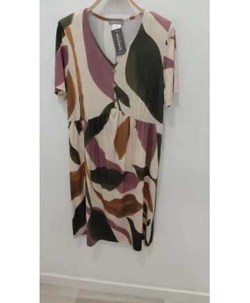 Vestido estampado  Eden - Vestidos Tallas Grandes