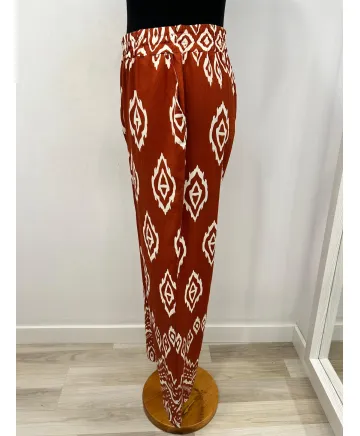Pantalón teja Pancho - Ropa tallas grandes mujer moderna