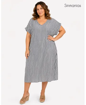 Vestido  largo Duna - Vestidos Tallas Grandes