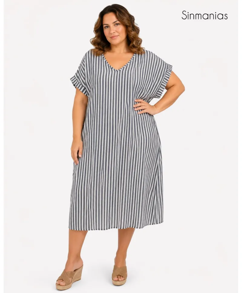 Vestido  largo Duna - Vestidos Tallas Grandes