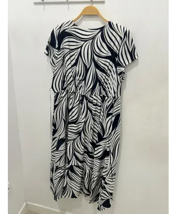 Vestido marino Almirante - Ropa tallas grandes mujer moderna