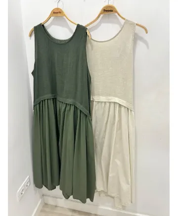 Vestido largo Alicia - Ropa tallas grandes mujer moderna