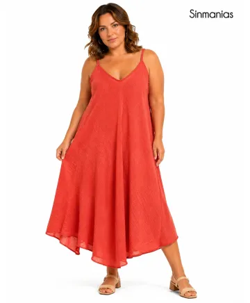 Vestido capa Estiu - Vestidos Tallas Grandes