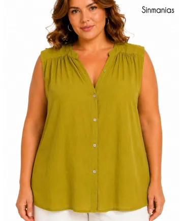 Camisa mao Summer - Camisas Tallas Grandes