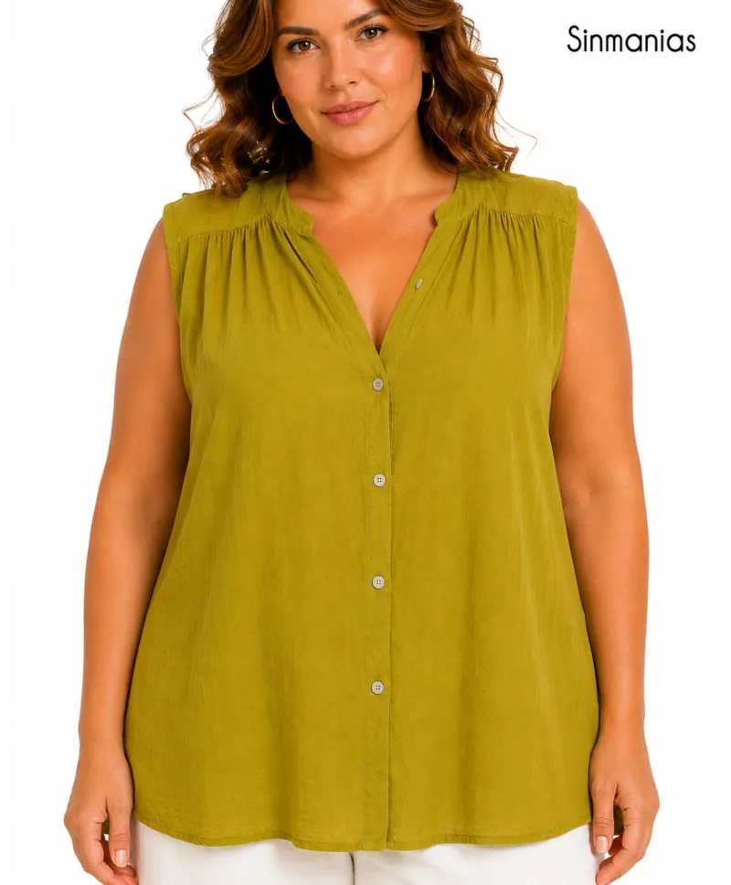 Camisa mao Summer - Camisas Tallas Grandes
