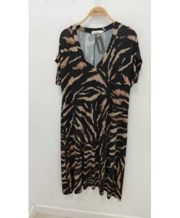 Vestido punto Tiguer - Vestidos Tallas Grandes