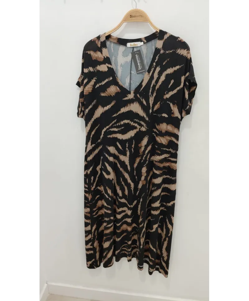 Vestido punto Tiguer - Vestidos Tallas Grandes