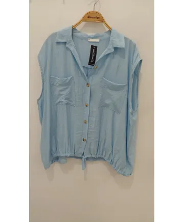 Camisa lazo Nacar - Camisas Tallas Grandes