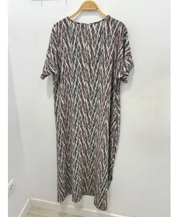 Vestido estampado Magda - Vestidos Tallas Grandes