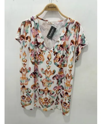 Camiseta estampada Lis - Camisetas y Tops Tallas Grandes