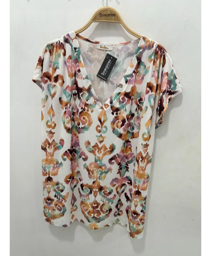 Camiseta estampada Lis - Camisetas y Tops Tallas Grandes