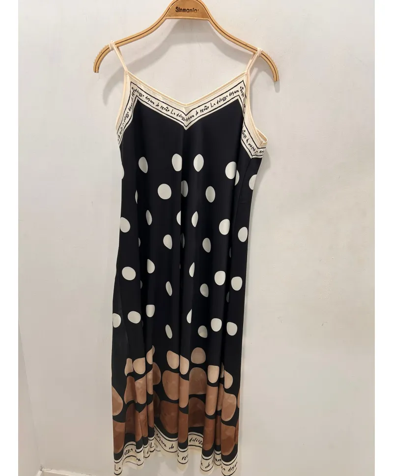 Vestido raso Chic - Vestidos Tallas Grandes