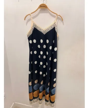 Vestido raso Chic - Vestidos Tallas Grandes