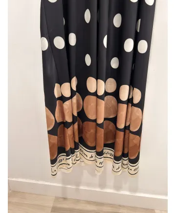 Vestido raso Chic - Vestidos Tallas Grandes