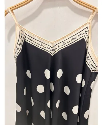 Vestido raso Chic - Vestidos Tallas Grandes