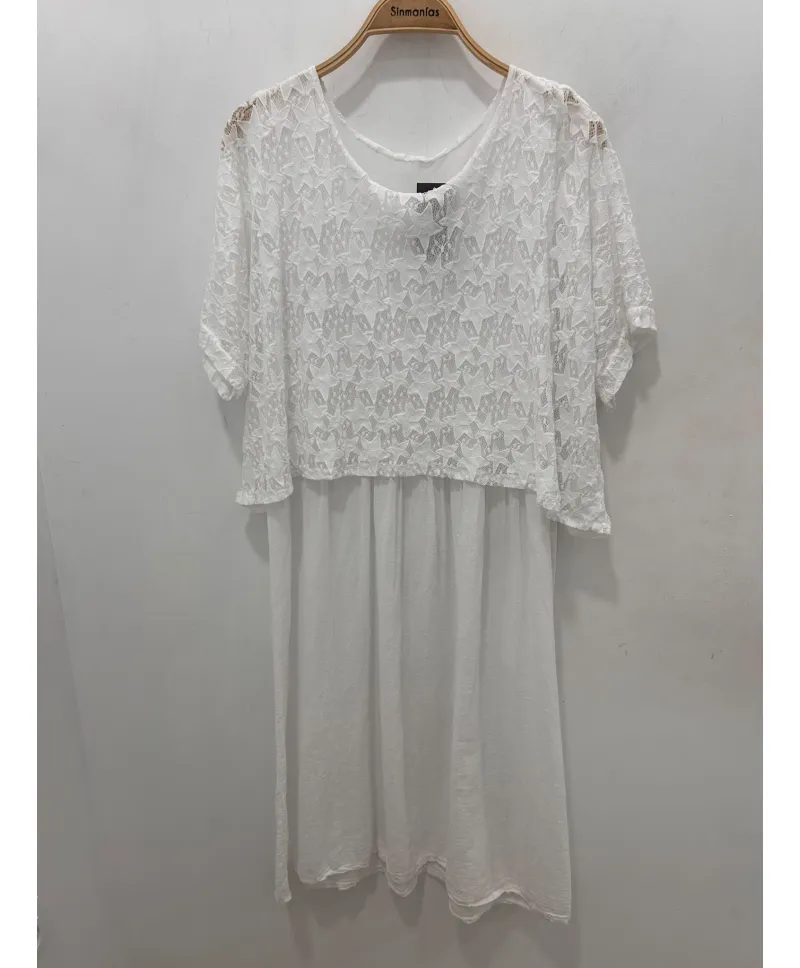 Vestido ibicenco Manacor - Ropa tallas grandes mujer moderna