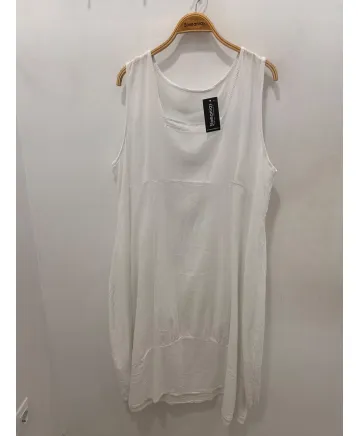 Vestido lino Anabel - Ropa tallas grandes mujer moderna