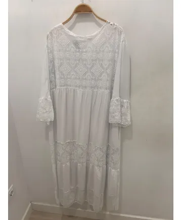 Vestido ibicenco Formentera - Ropa tallas grandes mujer moderna