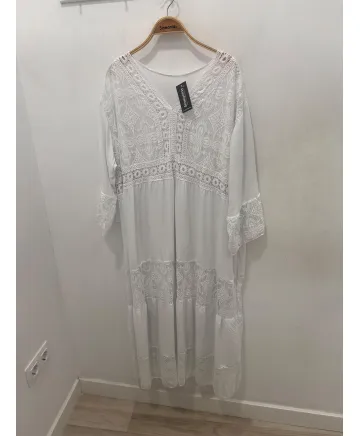 Vestido ibicenco Formentera - Ropa tallas grandes mujer moderna
