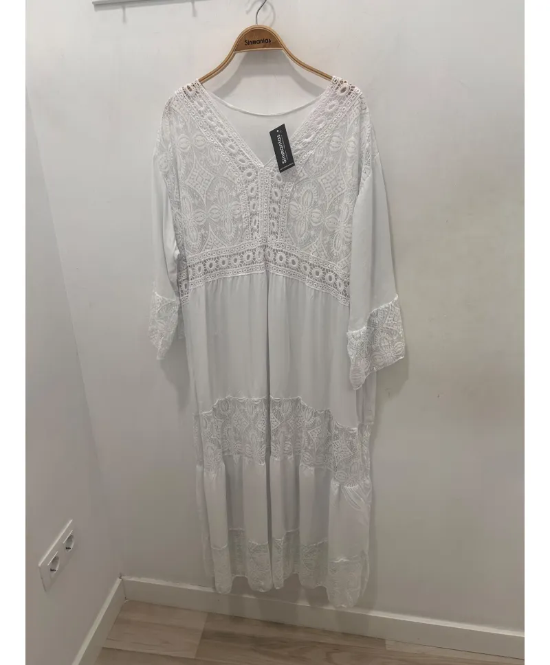 Vestido ibicenco Formentera - Ropa tallas grandes mujer moderna