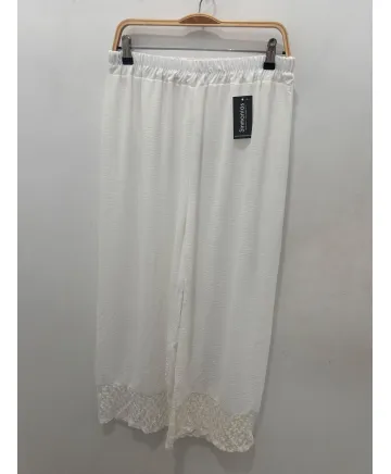 Pantalon bel Encaje - Pantalones Tallas Grandes