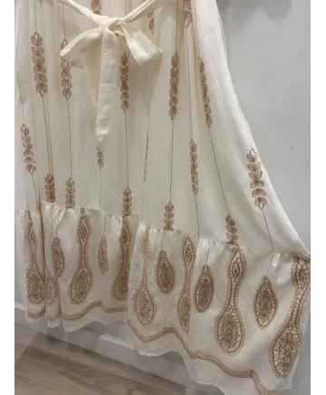 Vestido bordado Lucia - Vestidos Tallas Grandes