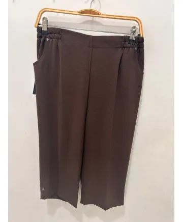 Pantalón marron Pirata - Pantalones Tallas Grandes