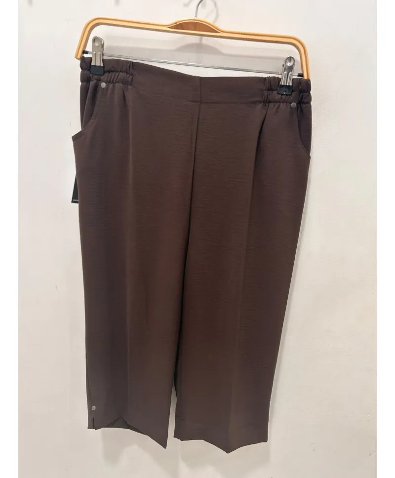 Pantalón marron Pirata - Pantalones Tallas Grandes