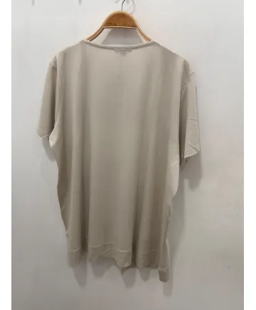 Camiseta beige Cala - Camisetas y Tops Tallas Grandes