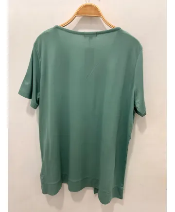 Camiseta verde Cala - Camisetas y Tops Tallas Grandes