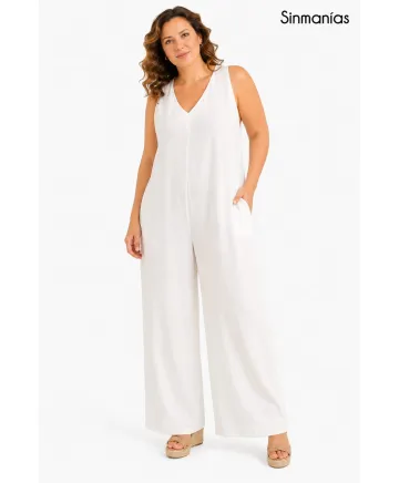 Mono liso Monaco - Ropa tallas grandes mujer moderna