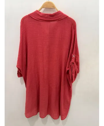 Camisa larga Paz - Camisas Tallas Grandes